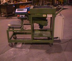 Gestione e preparazione materiale abrasivo Attrezzature - Pesature abrasivo mobile