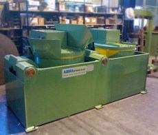 Mole a gambo - Gestione e preparazione materiale abrasivo - Mescolatore